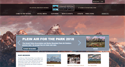 Desktop Screenshot of grandtetonpark.org
